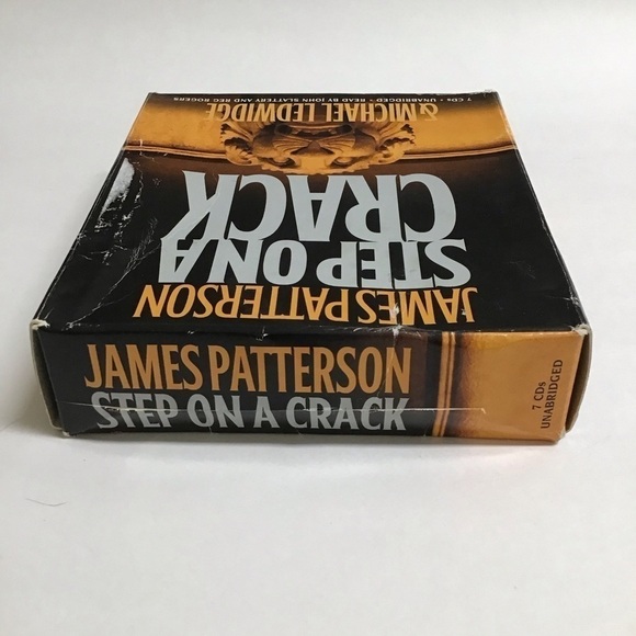 Audiobook James Patterson Michael Ledwidge Step On A Crack 2007 Unabridged Car - Picture 4 of 5
